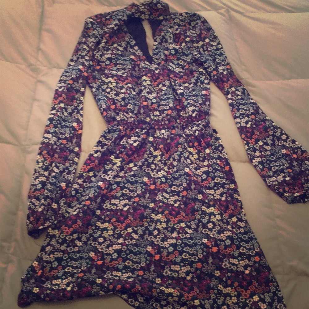 Floral print dress